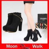botas cano curto inverno e outono